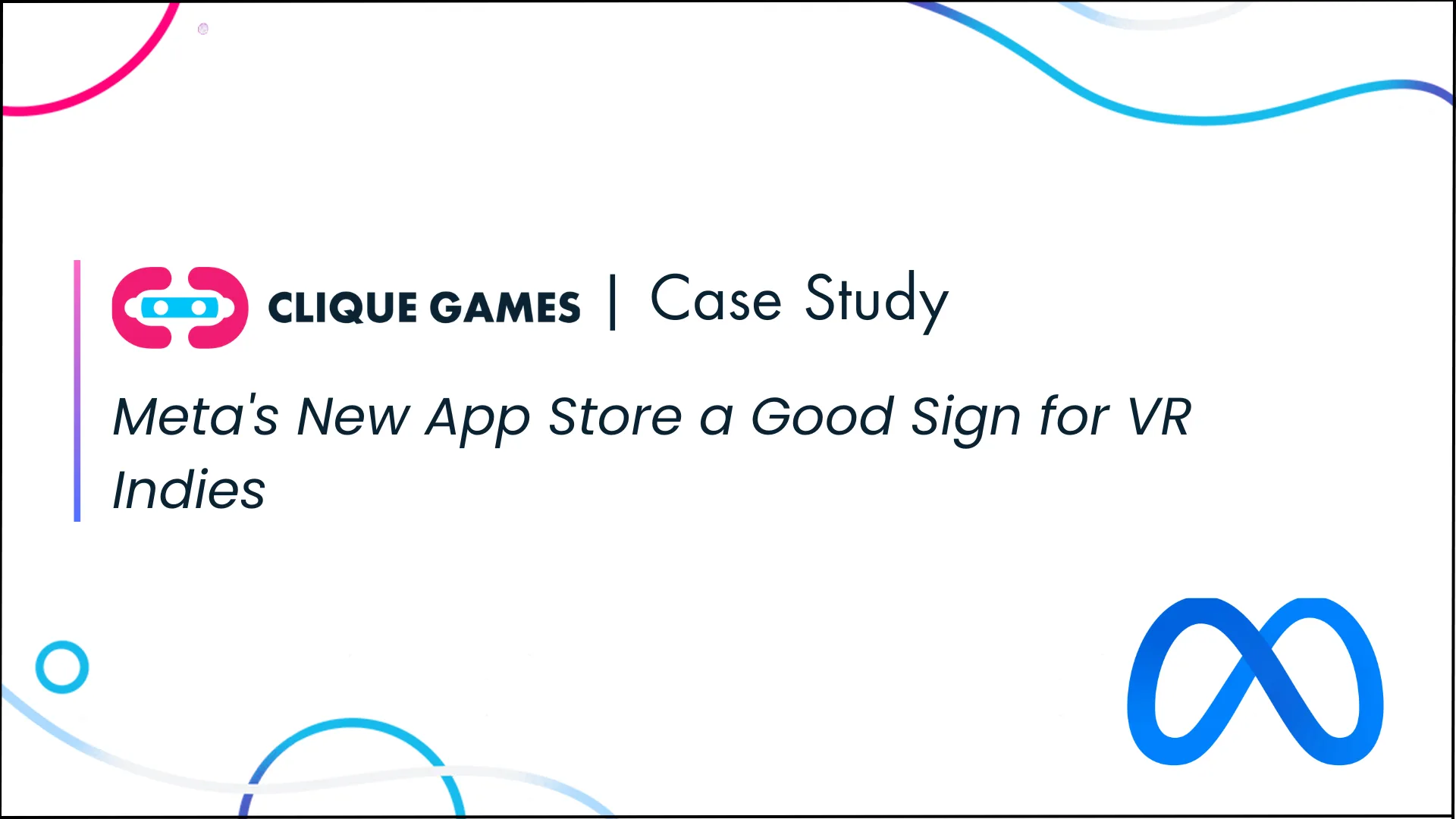 Meta's New App Store a Good Sign for VR Indies