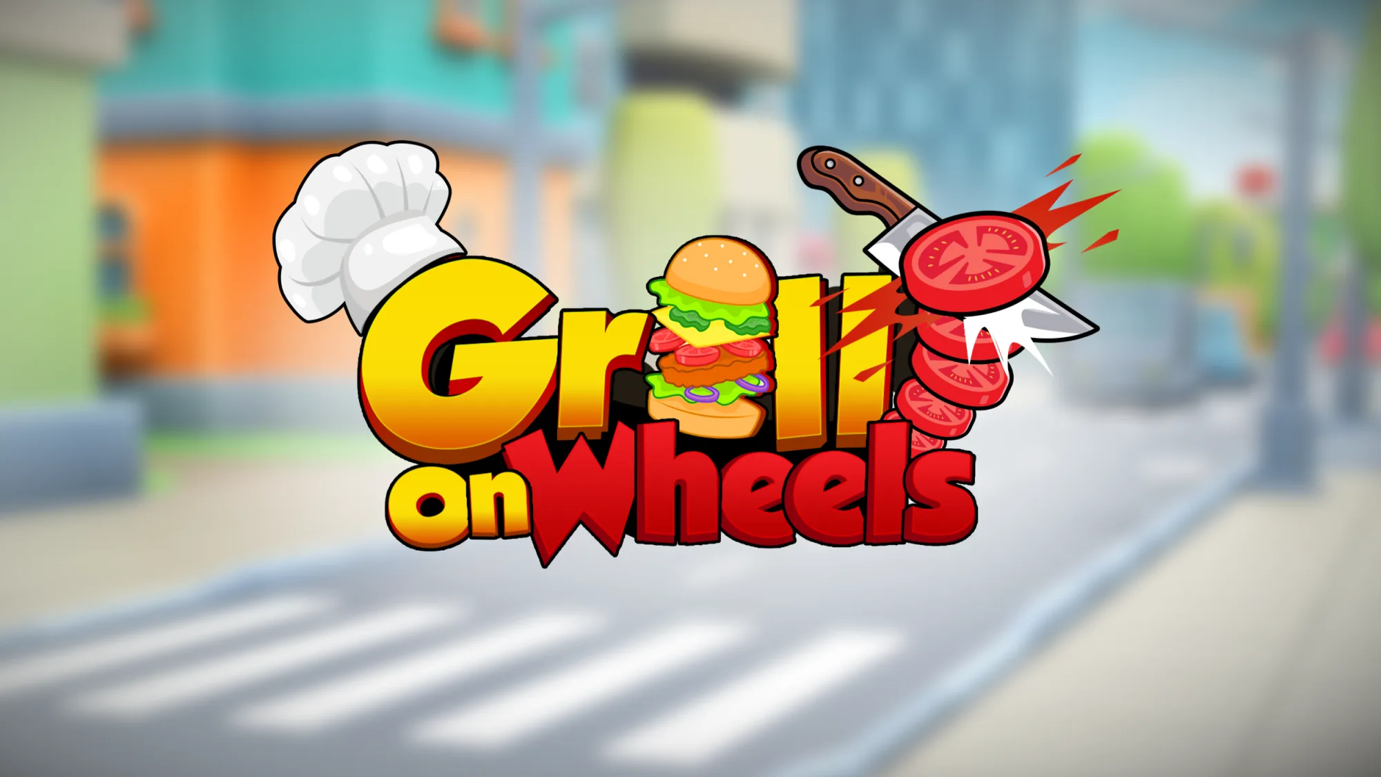 Clique Games Signs Grill On Wheels