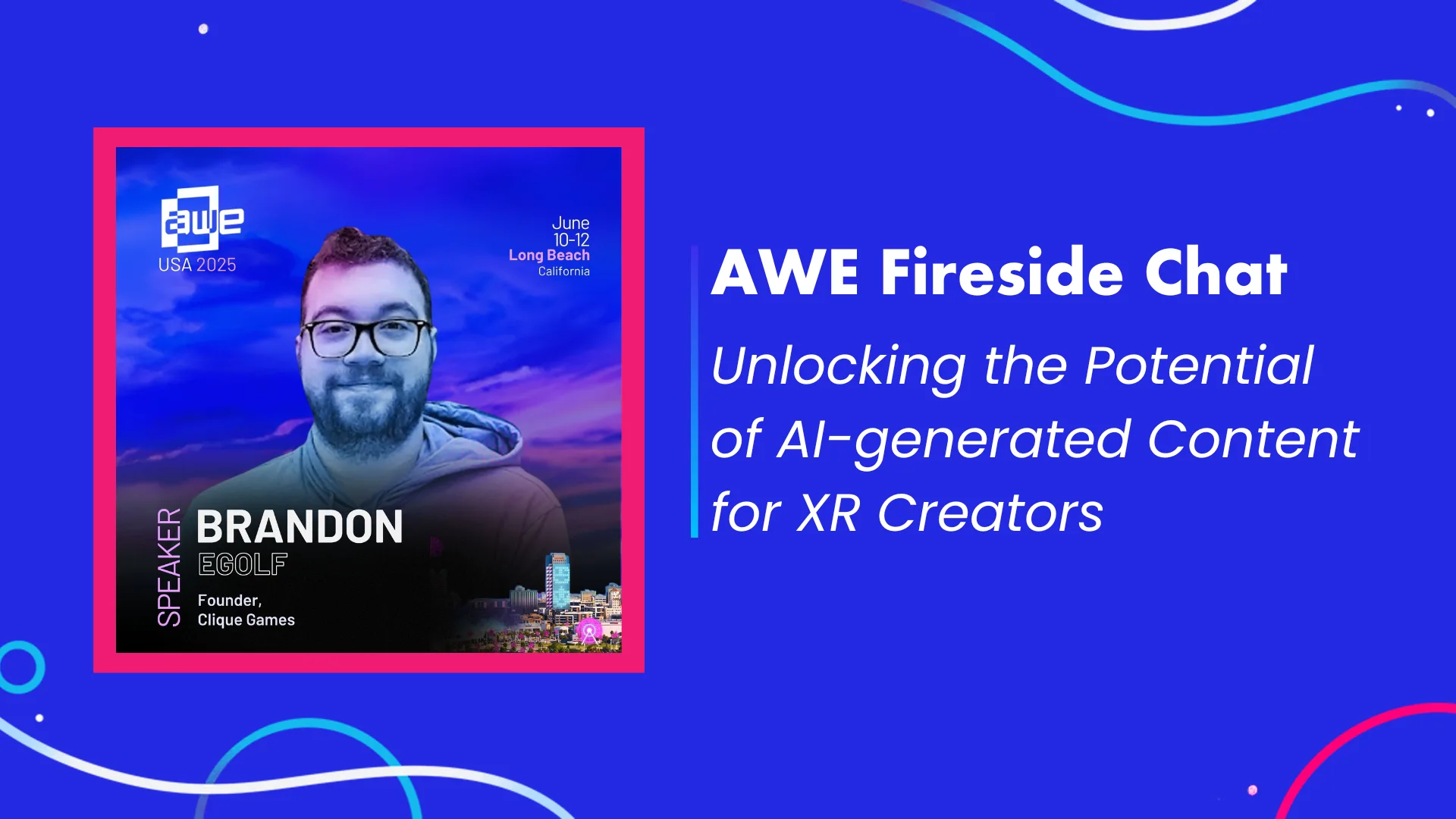 Clique CEO to Speak at AWE 2025 on the Future of GenAI in XR